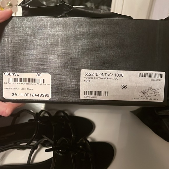 Sold✨ Ysl Cassandra sandals - Picture 6 of 9